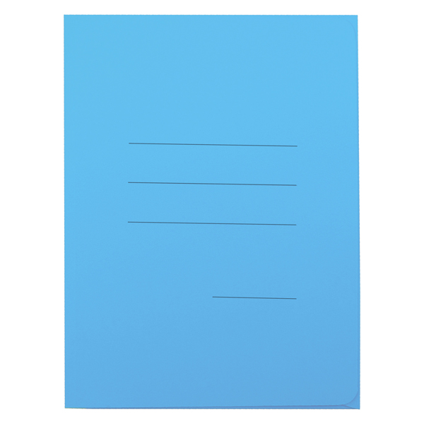  Cartellina 3 lembi con stampa Cartex - 200 gr - A4 - celeste - Blasetti - conf. 25 pezzi 