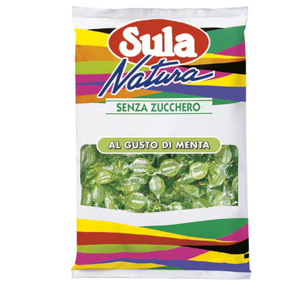  Caramelle Sula - gusto menta - Sula - busta 1 kg 