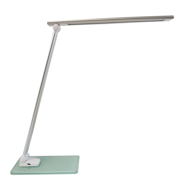  Lampada da tavolo Popy - a led - 6 W - alluminio/vetro - Unilux 