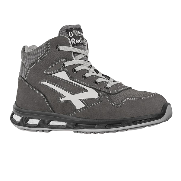  Calzatura di sicurezza Infinity S3 - pelle nabuk naturale - taglia 42 - grigio - U-Power 