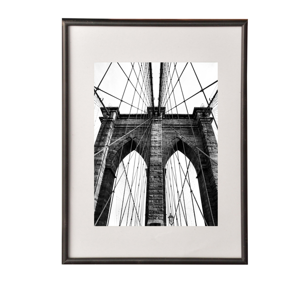  Cornice in PVC e crilex - A4 - nero - Methodo 