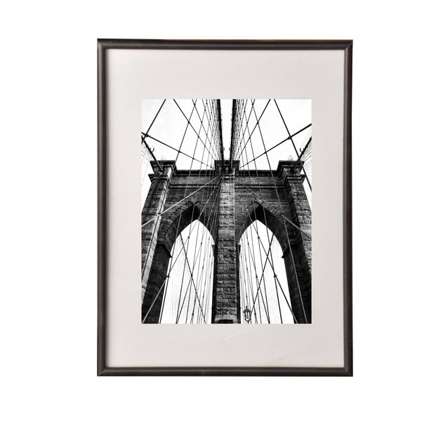  Cornice in PVC e crilex - A3 - nero - Methodo 