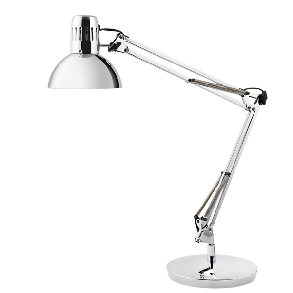  Lampada da tavolo Architect - 11 W - silver - Alba 