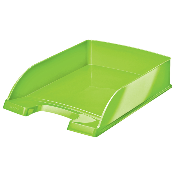  Vaschetta portacorrispondenza WOW - 25,5 x 35,7 x 7 cm - verde lime - Leitz 