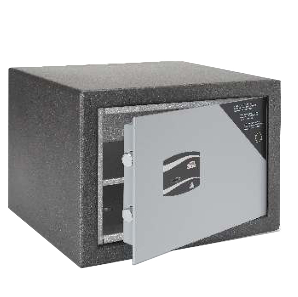  Cassaforte a mobile certificata ST FS40 - serratura a chiave doppia mappa - 450 x 330 x 380 mm - Metalplus 