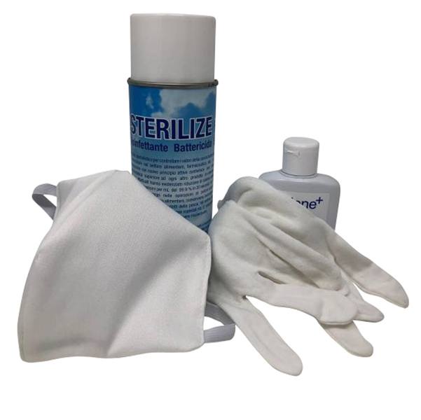  Kit ufficio igienizzante - per postazione lavoro - MKC 