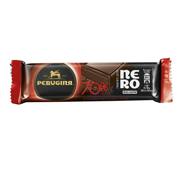  Barrette nero extra fondente 70% - Perugina - busta 36 pezzi 