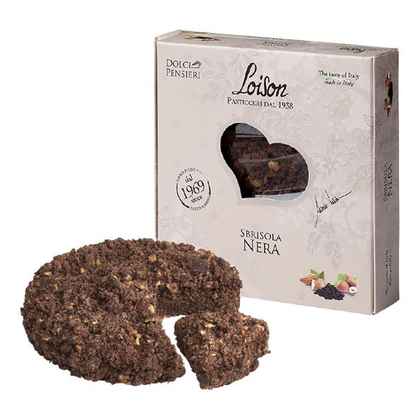  Torta Sbrisola nera 200gr - Loison 