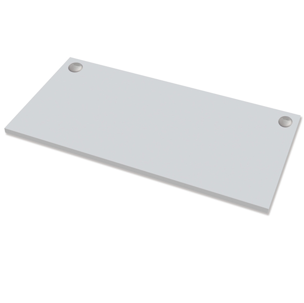  Piano di lavoro per scrivania Cambio - 180 x 80 x 2,5 cm - grigio - Fellowes 