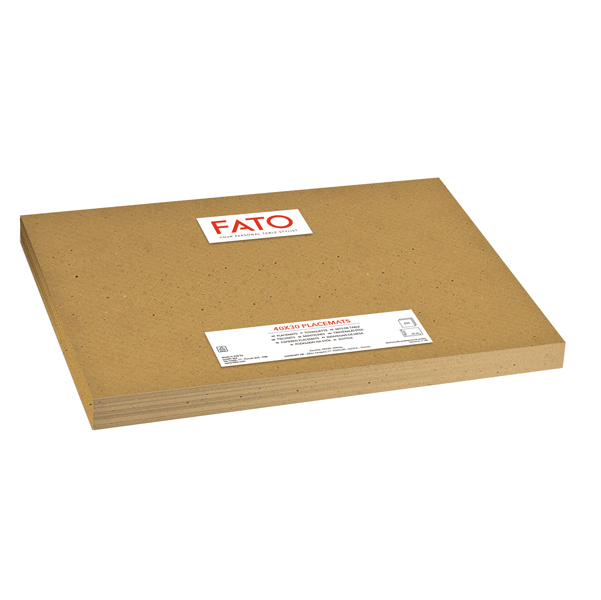  Tovagliea Taverna - in cartapaglia - 30 x 40 cm - avana - Fato - conf. 200 pezzi 