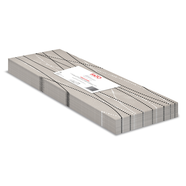  Tovaglia linea Airlaid - 100 x 100 cm - perla / tortora - Fato - conf. 25 pezzi 