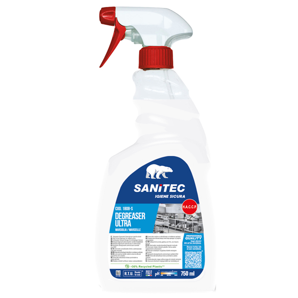  Degreaser Ultra - marsiglia - trigger 750 ml - Sanitec 