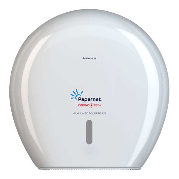  Dispenser antibatterico Defend Tech - per carta igienica Maxi Jumbo - Papernet 