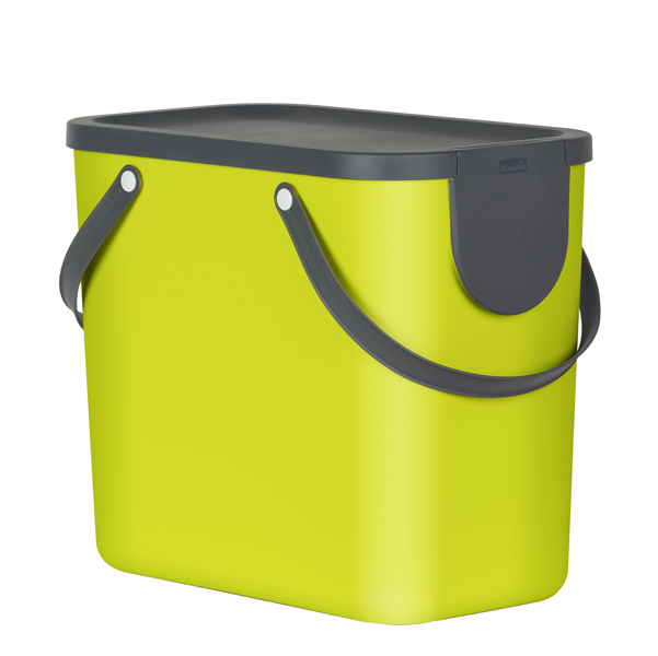  Pattumiera Albula - 25 L - verde lime - Rotho 
