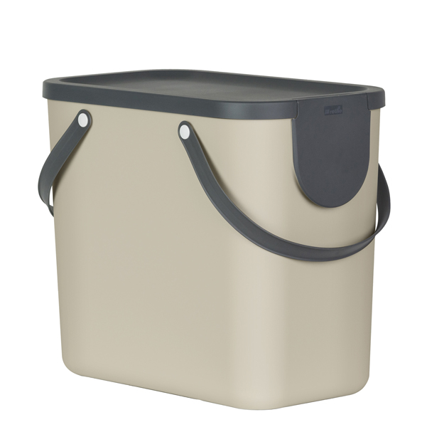 Pattumiera Albula - 25 L - cappuccino - Rotho 
