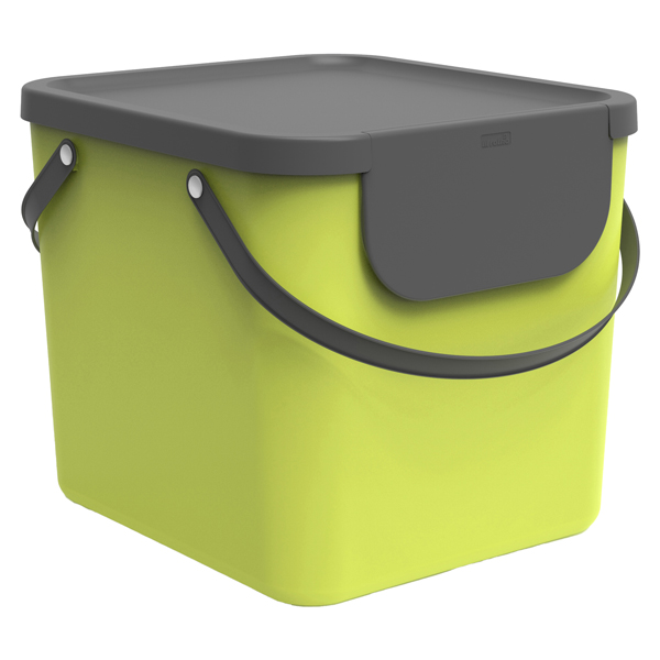  Pattumiera Albula - 40 L - verde lime - Rotho 
