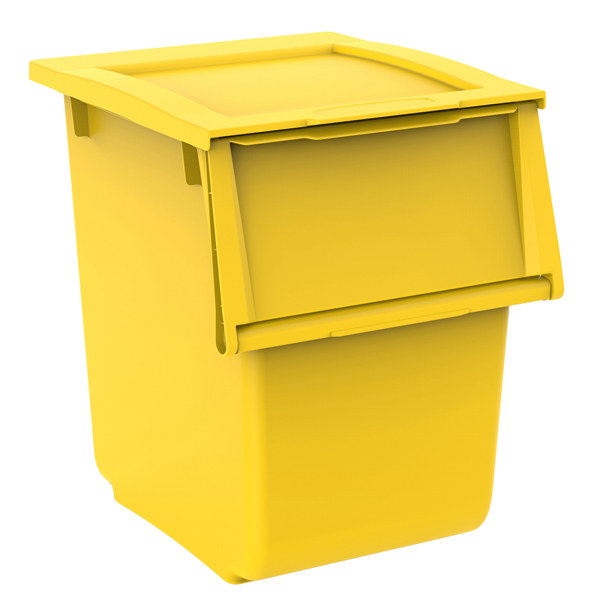  Contenitore Ecobin 25 - 25 L - giallo - Terry 