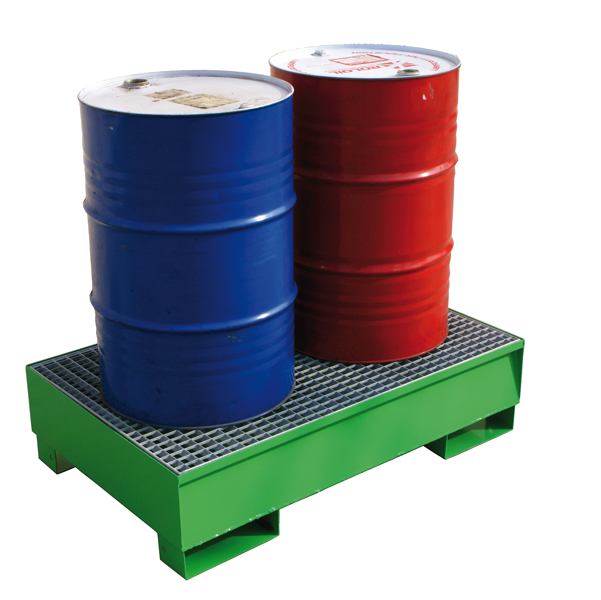  Vasche di raccolta - a tenuta stagna - 2 fusti - 134 x 85 x 33 cm - Carvel 