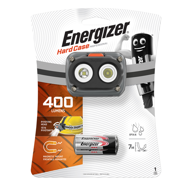  Torcia Hardcase Professional Magnetic Headlight - Energizer 