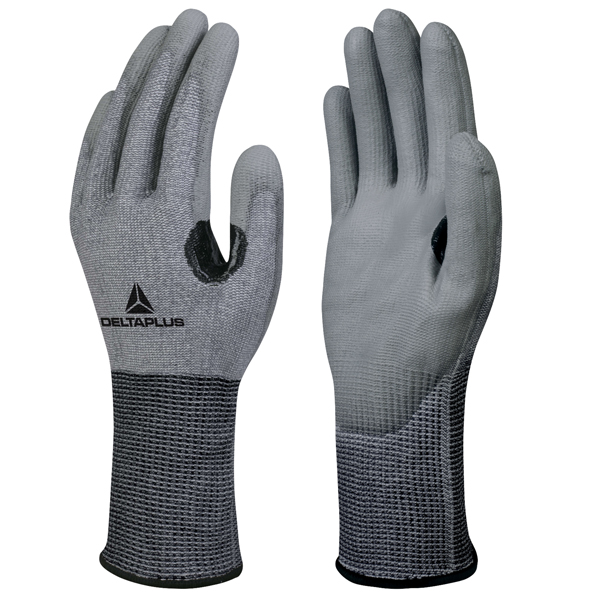  Guanti antitaglio Venicut F03 - maglia Xtrem Cut - palmo in poliuretano - taglia 09 - grigio - Deltaplus 
