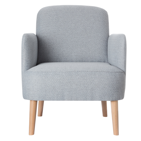  Poltrona Brooks - grigio chiaro - Paperflow 