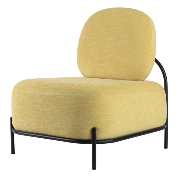  Poltrona Admiraal - senza braccioli - zafferano - Paperflow 