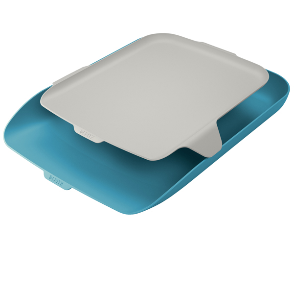  Vaschetta portacorrispondenza - con vassoio organizer Cosy - blu - Leitz 