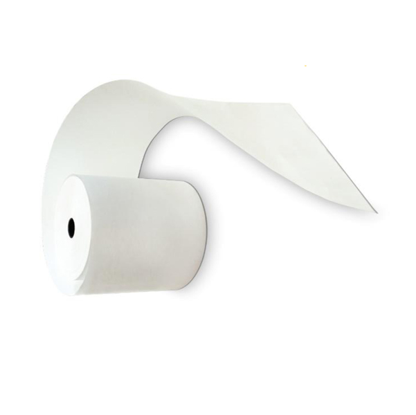 Rotolo per calcolatrice - 57 mm x 40 m - 60 gr - diametro esterno 65 mm - anima 12 mm - bianca - Rotolificio Pugliese - blister 10 pezzi 