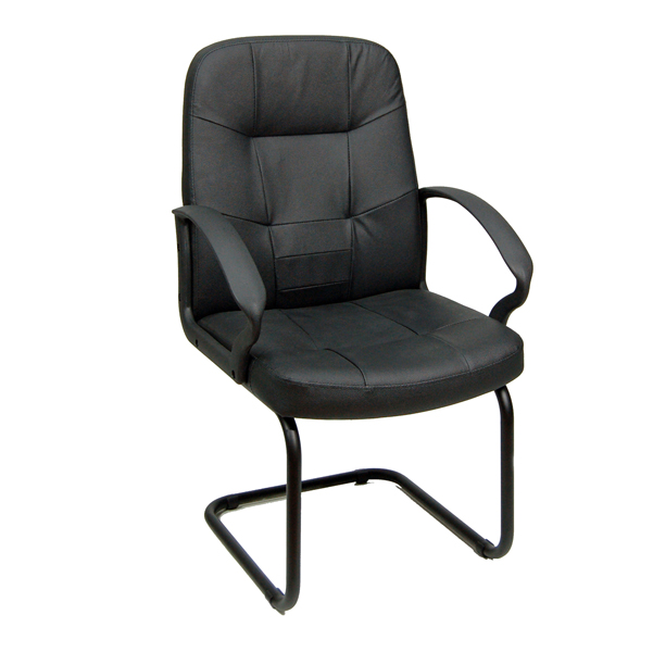  Poltroncina attesa Auriga AUV - con braccioli inclusi - nero - Unisit 