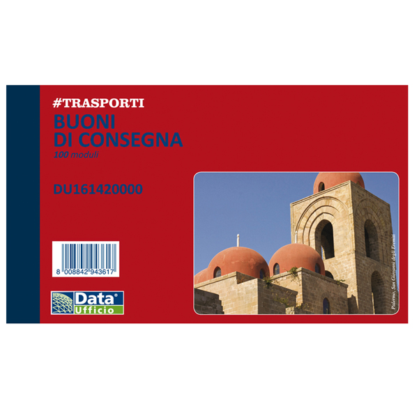  Blocco buoni consegna - 100 x 176 mm - 100 fg - DU161420000 - Data Ufficio 