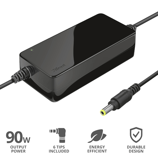  Caricabatterie universale Primo - per laptop fino a 90W - Trust 