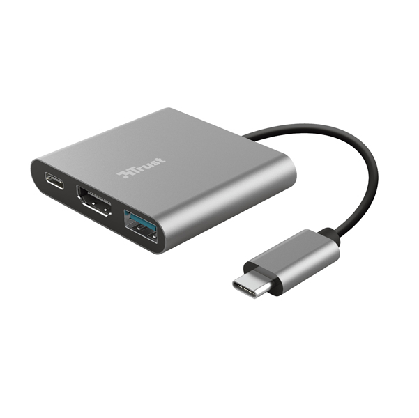 Adattatore USB-C - multiporta 3-in-1 Dalyx - Trust 