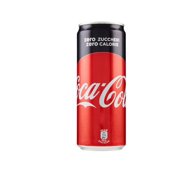  Lattina Coca Cola Zero - 33cl - Coca Cola 