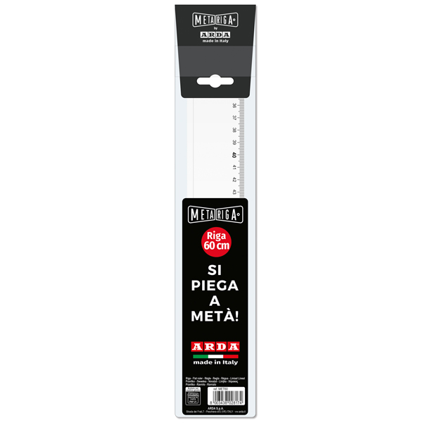  Metariga - pieghevole - 60 cm - Arda 