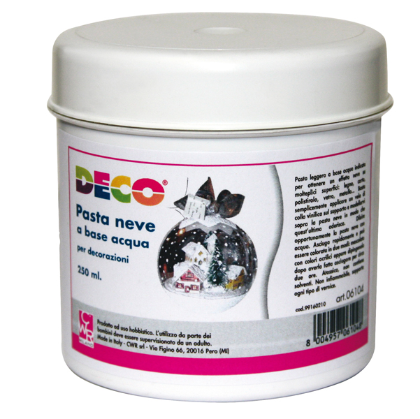  Pasta da neve - 250 ml - Deco 