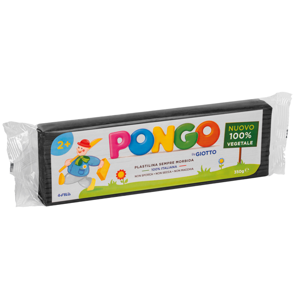 Pasta Pongo - panetto 350 gr - nero - Giotto 