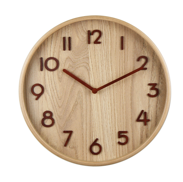  Orologio da parete Wood - diametro 32 cm - legno - Methodo 