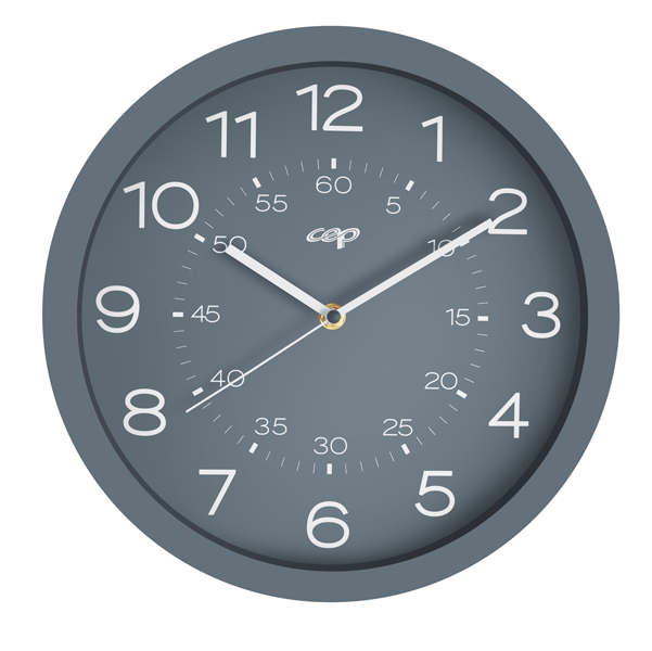  Orologio da parete Mineral Orion 820 Ri - diametro 30 cm - grigio - Cep 