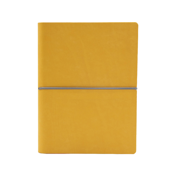 Taccuino Evo Ciak - 9 x 13 cm - fogli bianchi - copertina giallo - In Tempo 