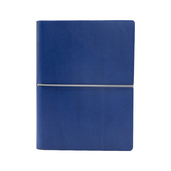  Taccuino Evo Ciak - 9 x 13 cm - fogli a righe - copertina blu - In Tempo 