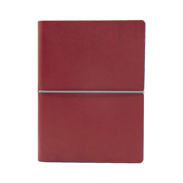  Taccuino Evo Ciak - 15 x 21 cm - fogli a righe - copertina rosso - In Tempo 
