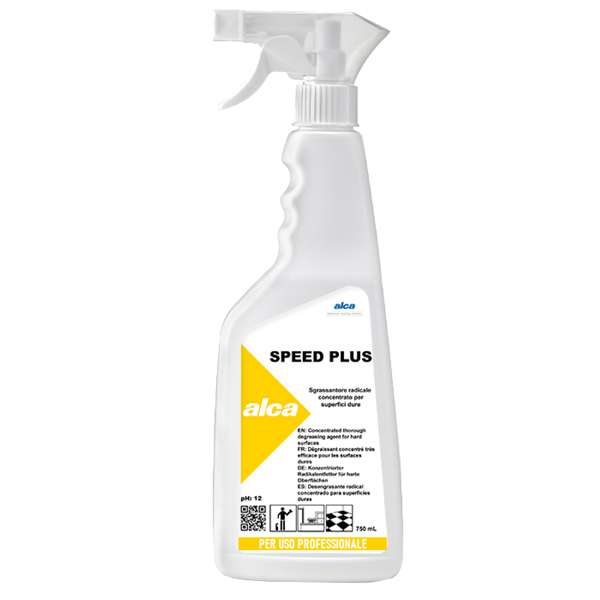  Sgrassatore radicale Speed Plus - concentrato - per superfici - 750 ml - Alca 