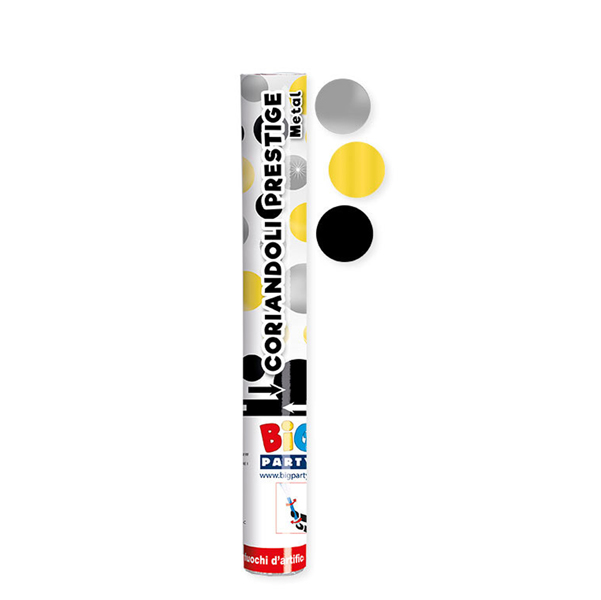  Sparacoriandoli Cannon - colori assortiti - metal - 8mt - Big Party 
