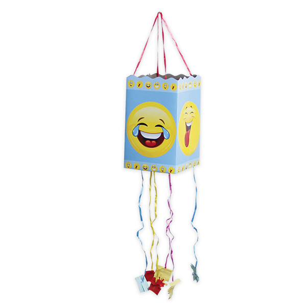  Pignatta Emoticons - 20 x 33 x 20 cm - cartone colorato - Big Party 