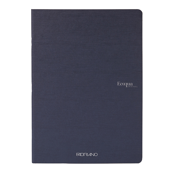 Maxiquaderno Ecoqua Original PM - A4 - 5 mm - 40 fogli - 90gr - blu scuro - Fabriano 