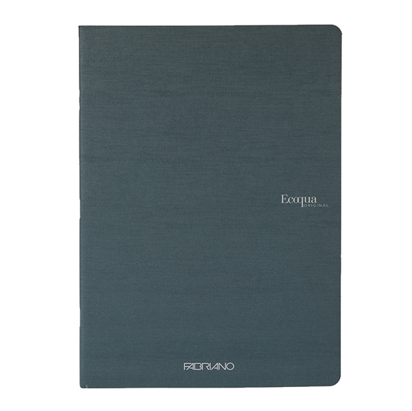  Maxiquaderno Ecoqua original PM - A4 - 1 rigo - 40 fogli - 90gr - verde scuro - Fabriano 