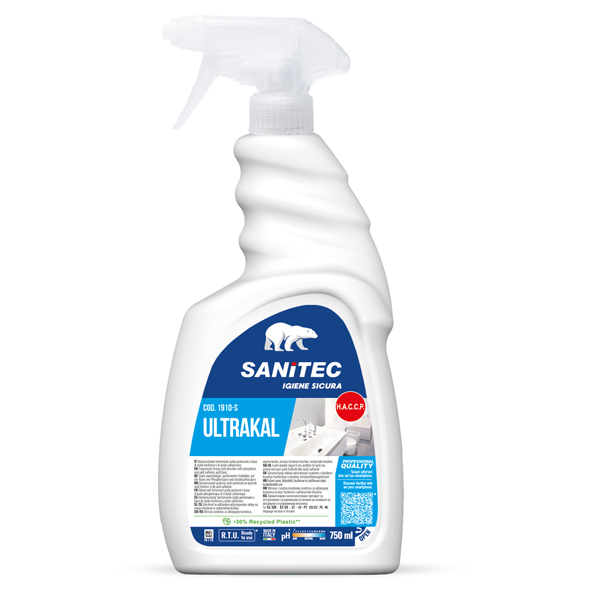  Disincrostante Ultrakal - fortemente acido - profumato - 750 ml - Sanitec 