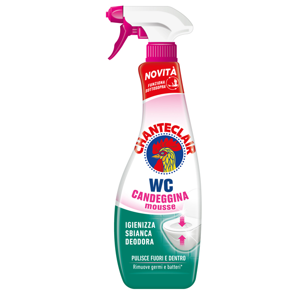  Anticalcare spray WC - con candeggina - 625 ml - Chanteclair 