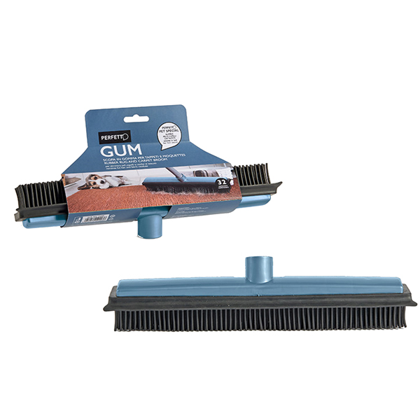  Scopa GUM - per interni - in gomma - 32cm - Perfetto 