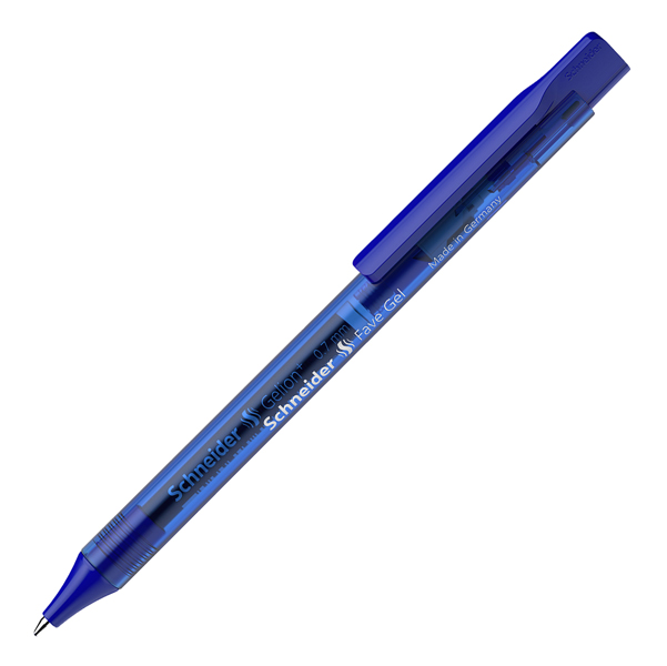  Penna gel Fave a scatto - punta 0.7 mm - blu - Schneider 